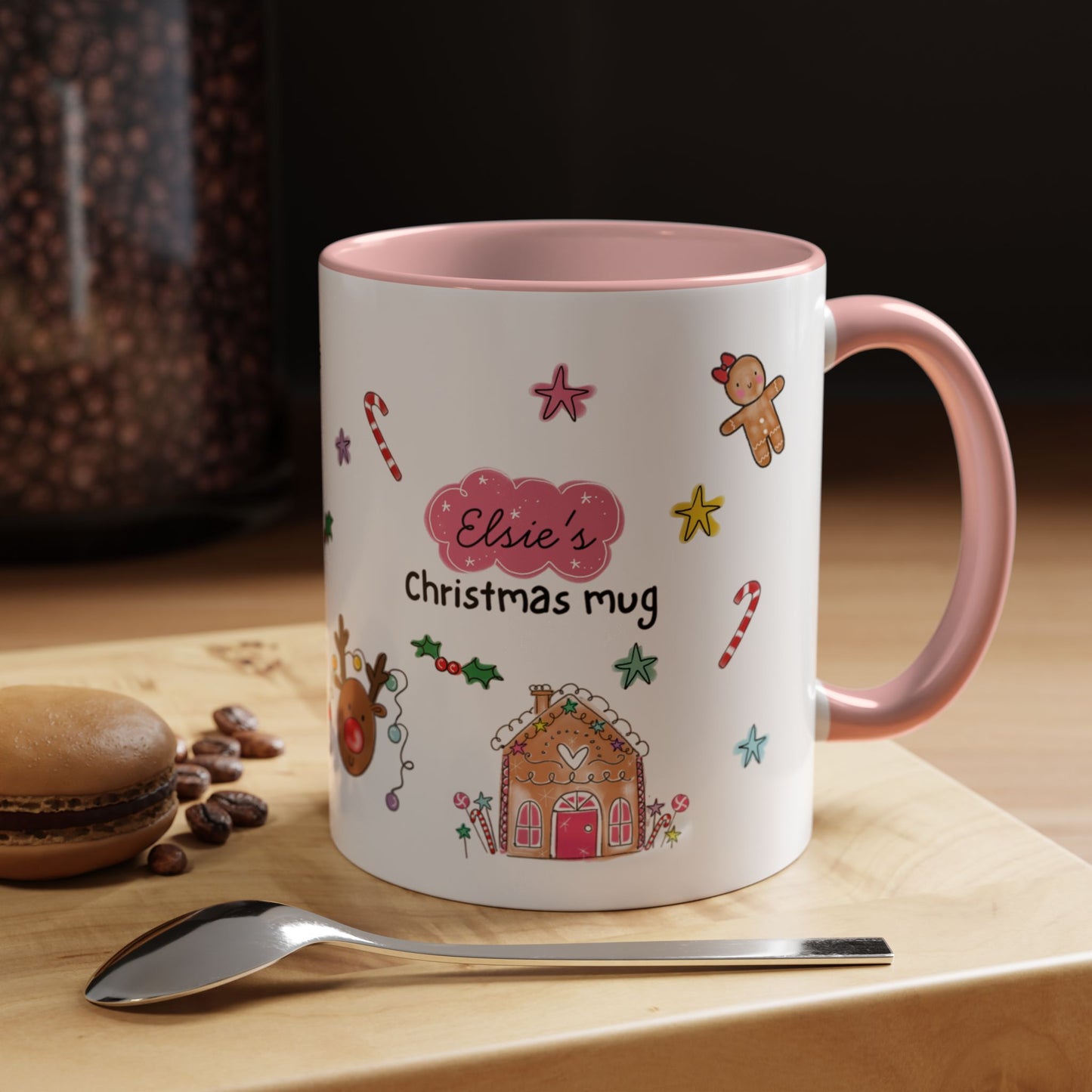 Personalised Christmas mug