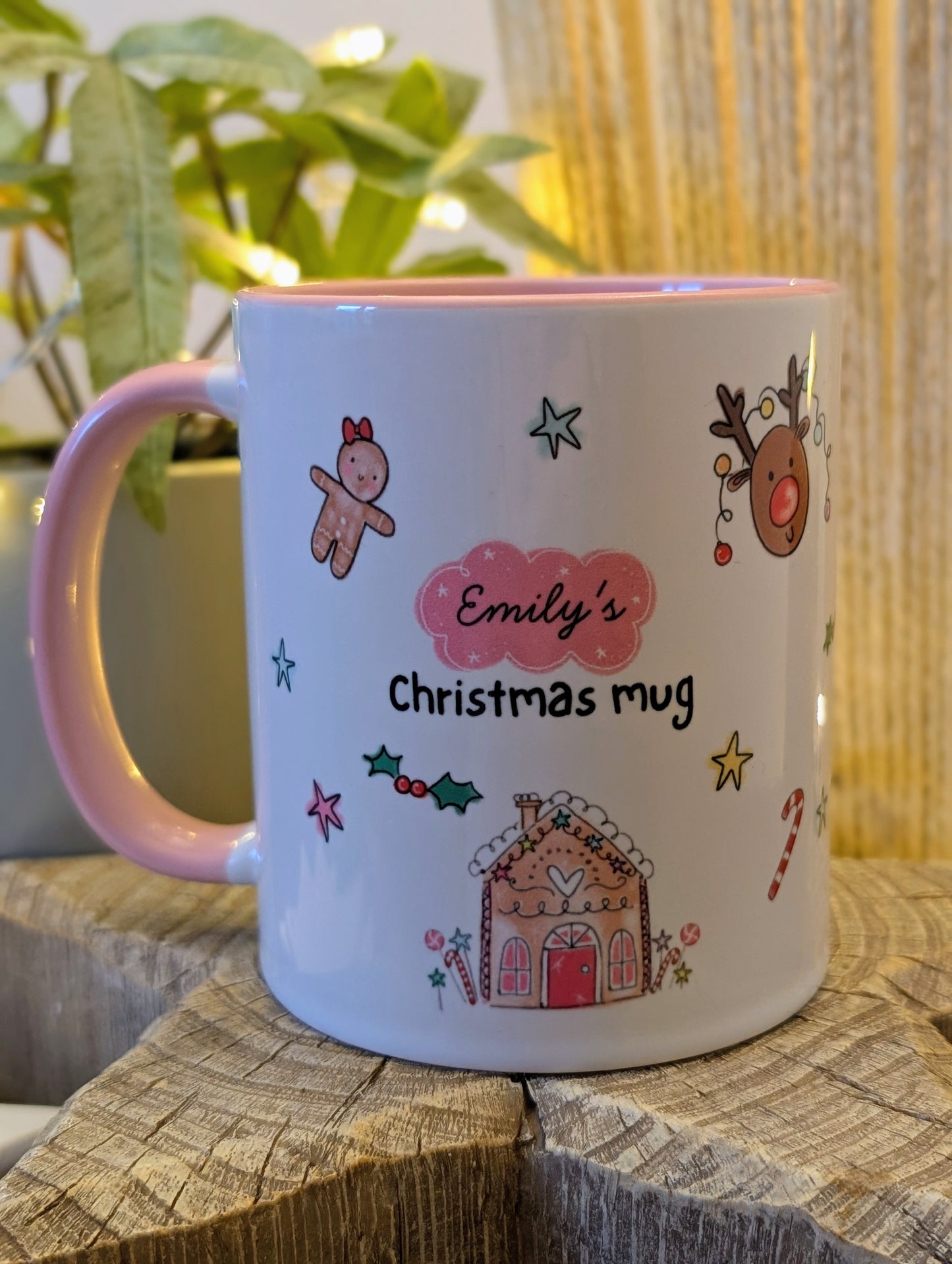 Personalised Christmas mug