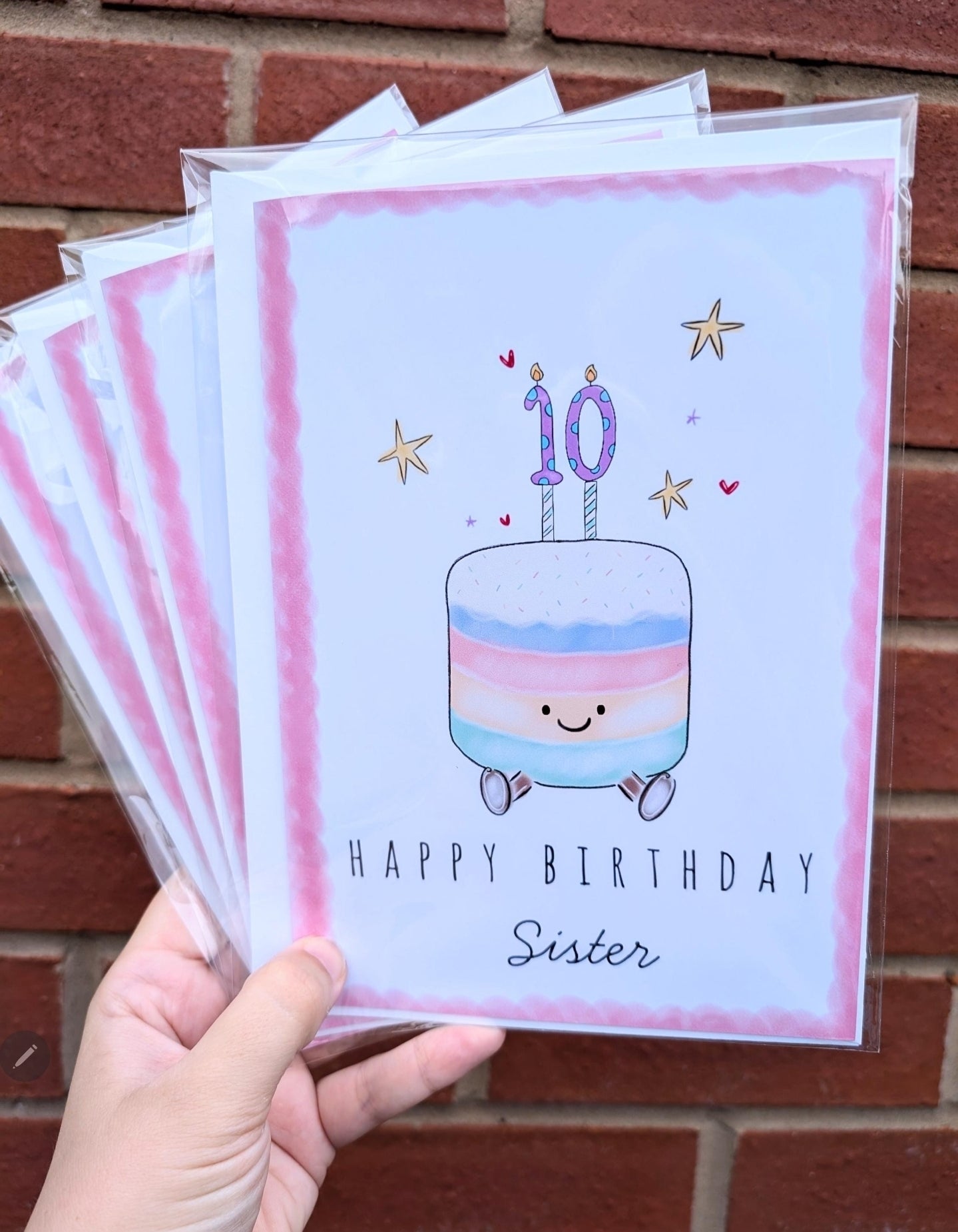 Birthdy cake card