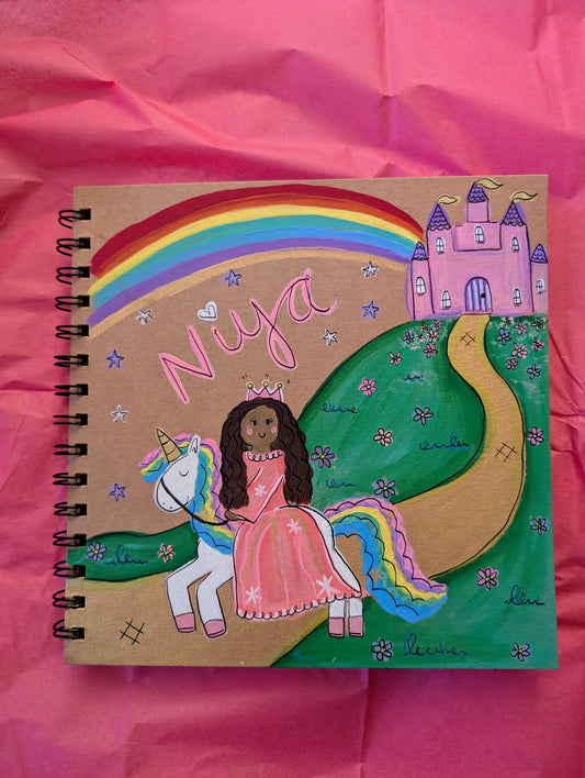 Personalised Princess scrapbook