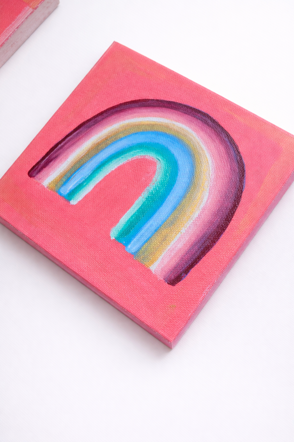 Pink magical unicorn canvases