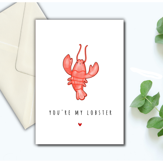 You're my lobster card