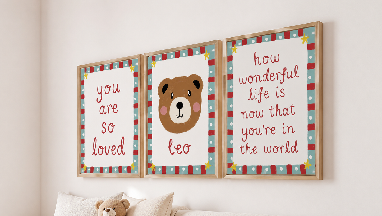 Bear bundle prints