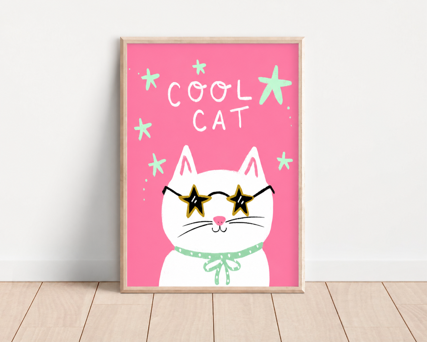 Cool Cat Print