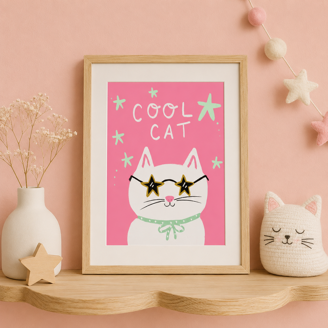 Cool Cat Print