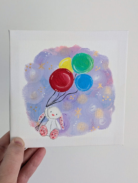 Magical bunny balloon