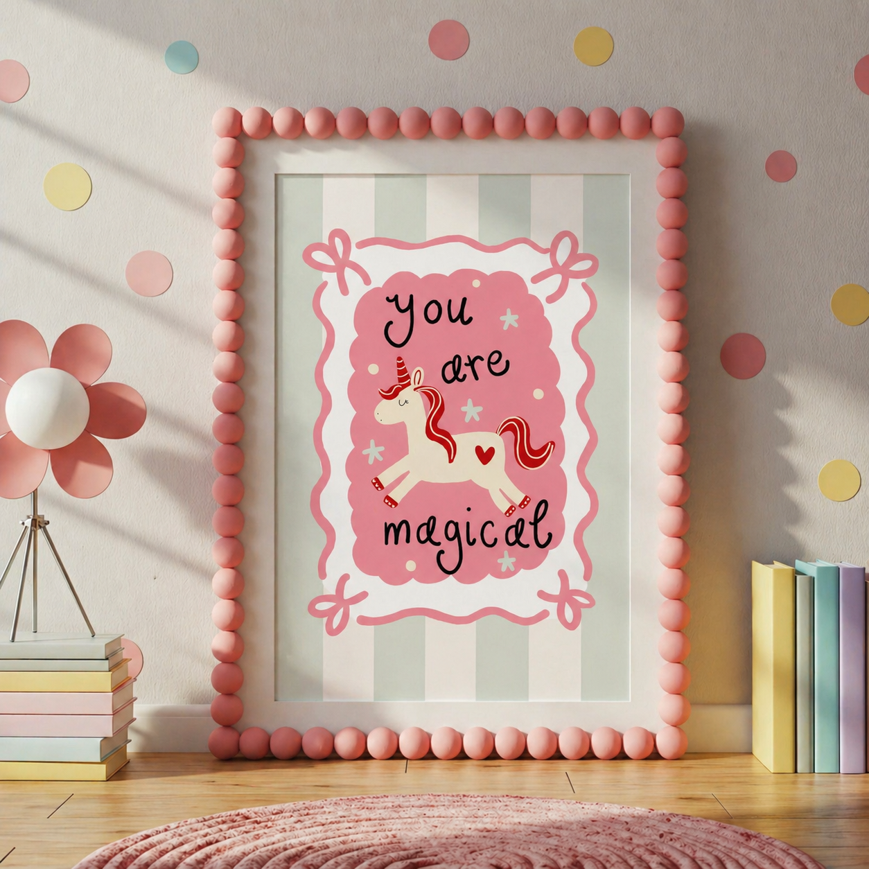 You are magical unicorn a4 print