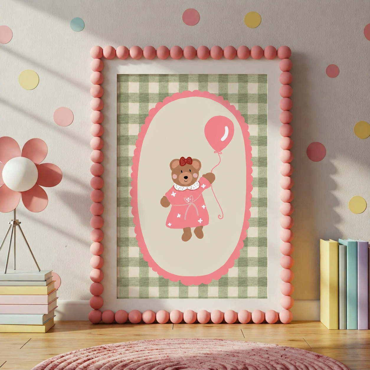 Bear balloon print