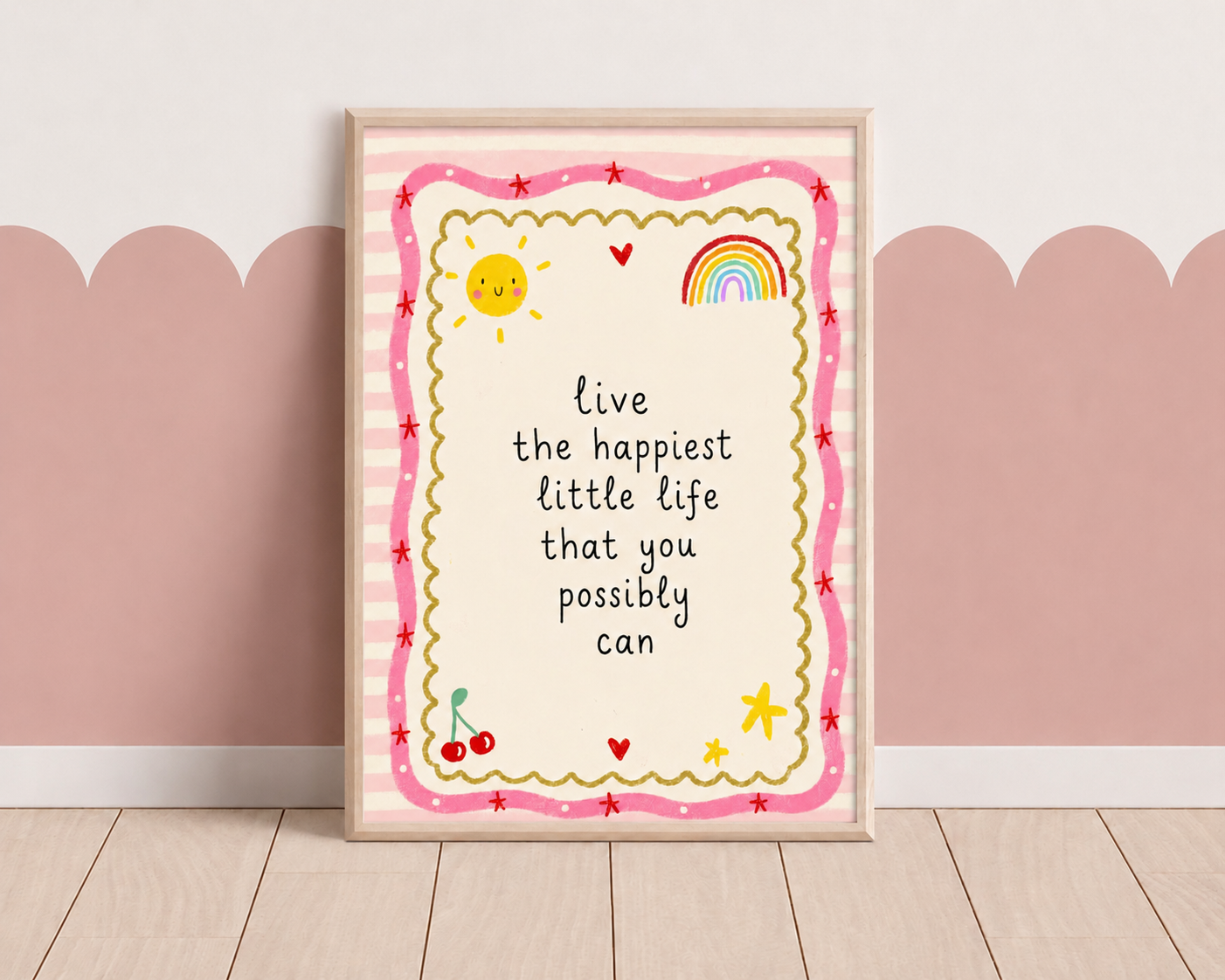 Happiest Little Life Print